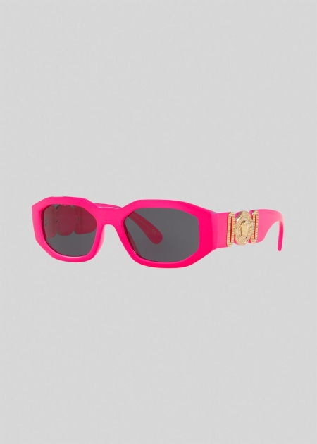 Ochelari de Soare Versace Fluo Fuchsia Medusa Biggie Dama | NXFSGRP-39